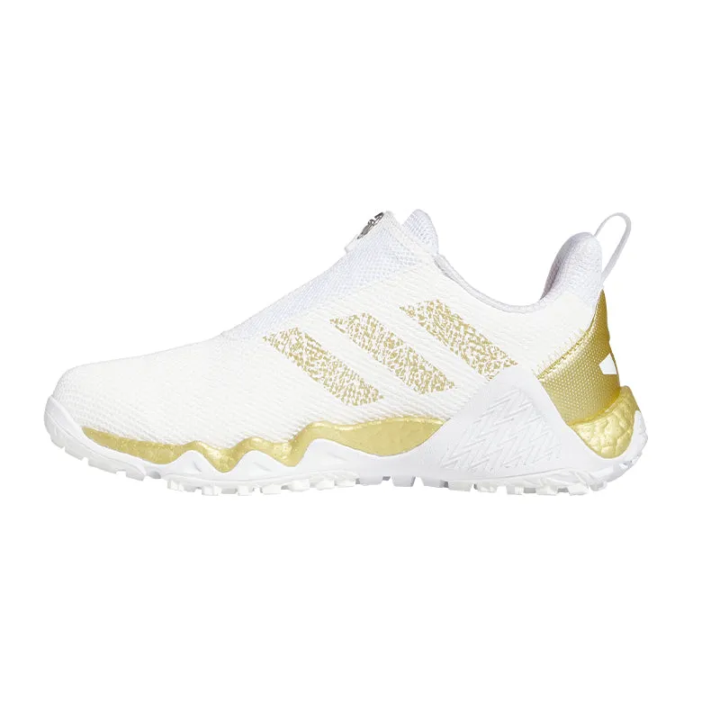 ADIDAS CodeChaos 22 BOA Men's Spikeless Shoes (White/Gold/White)