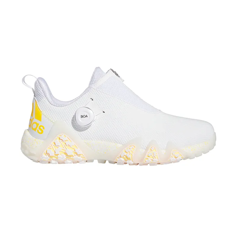 ADIDAS CodeChaos BOA Men's Spikeless Shoes (White/Yellow)