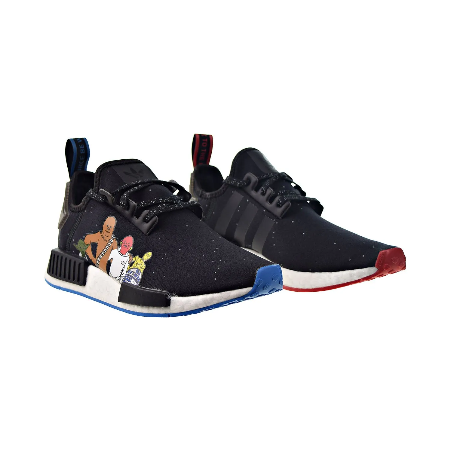 Adidas NMD R1 J 'Star Wars' Big Kids' Shoes Black-White