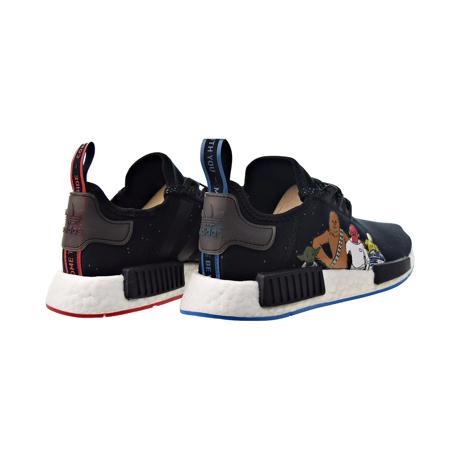 Adidas NMD R1 J 'Star Wars' Big Kids' Shoes Black-White