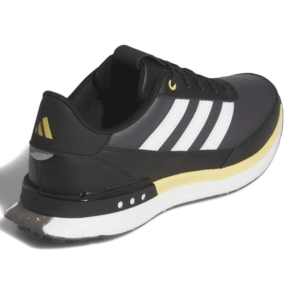 adidas S2G Leather '24 Spikeless Waterproof Shoes - Core Black/Ftwr White/Oat