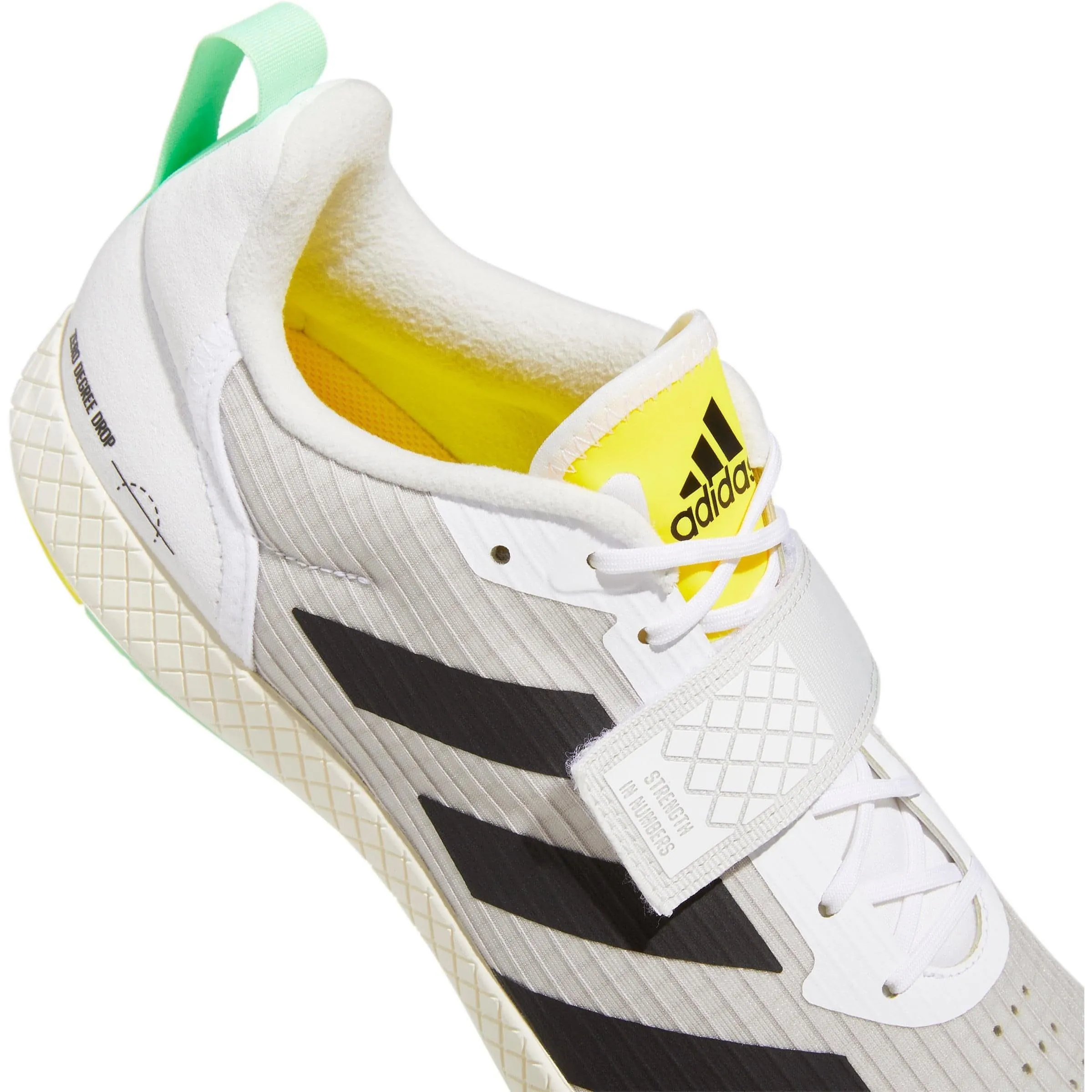 adidas The Total Mens Weightlifting Shoes - White