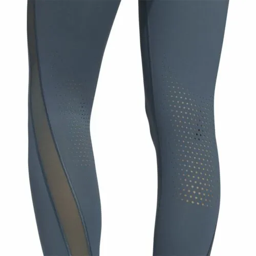 Adidas Womens Legacy Blue Heat 7/8 Training Sport Tights Leggings