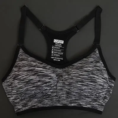 Adjustable Spaghetti Strapped Sports Bra