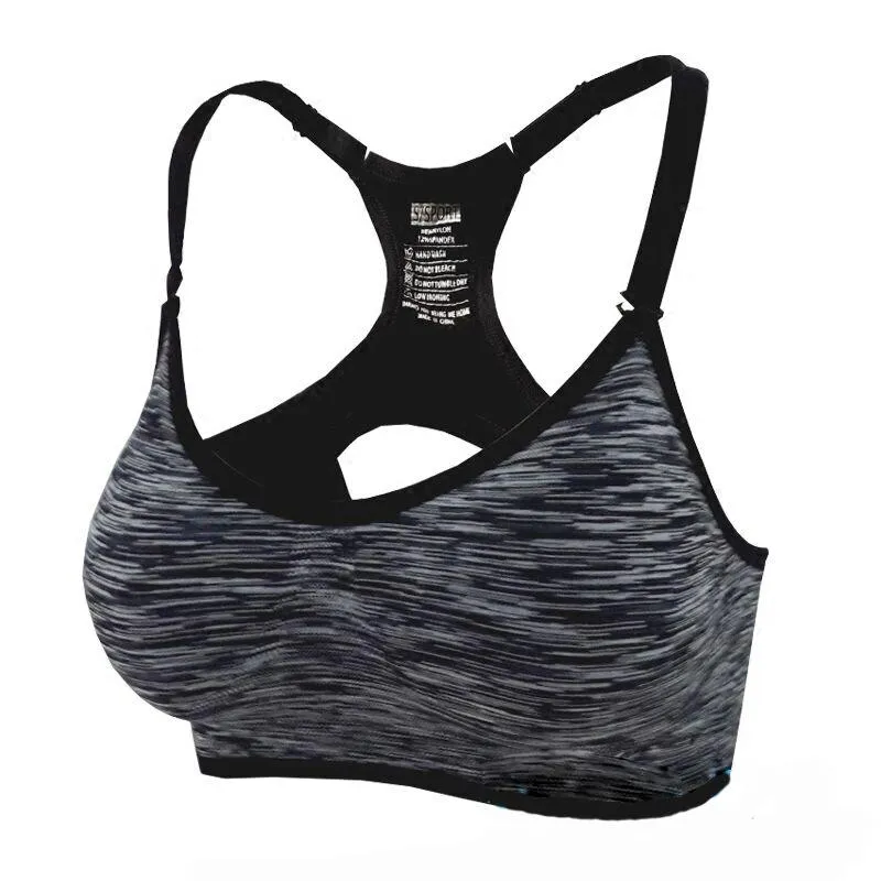 Adjustable Spaghetti Strapped Sports Bra