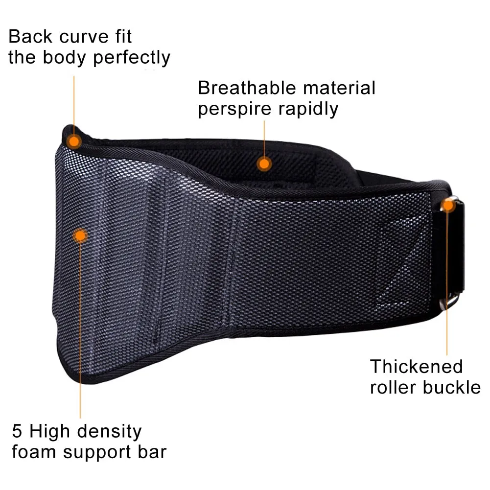 Adjustable Weightlifting Belt Waist Support