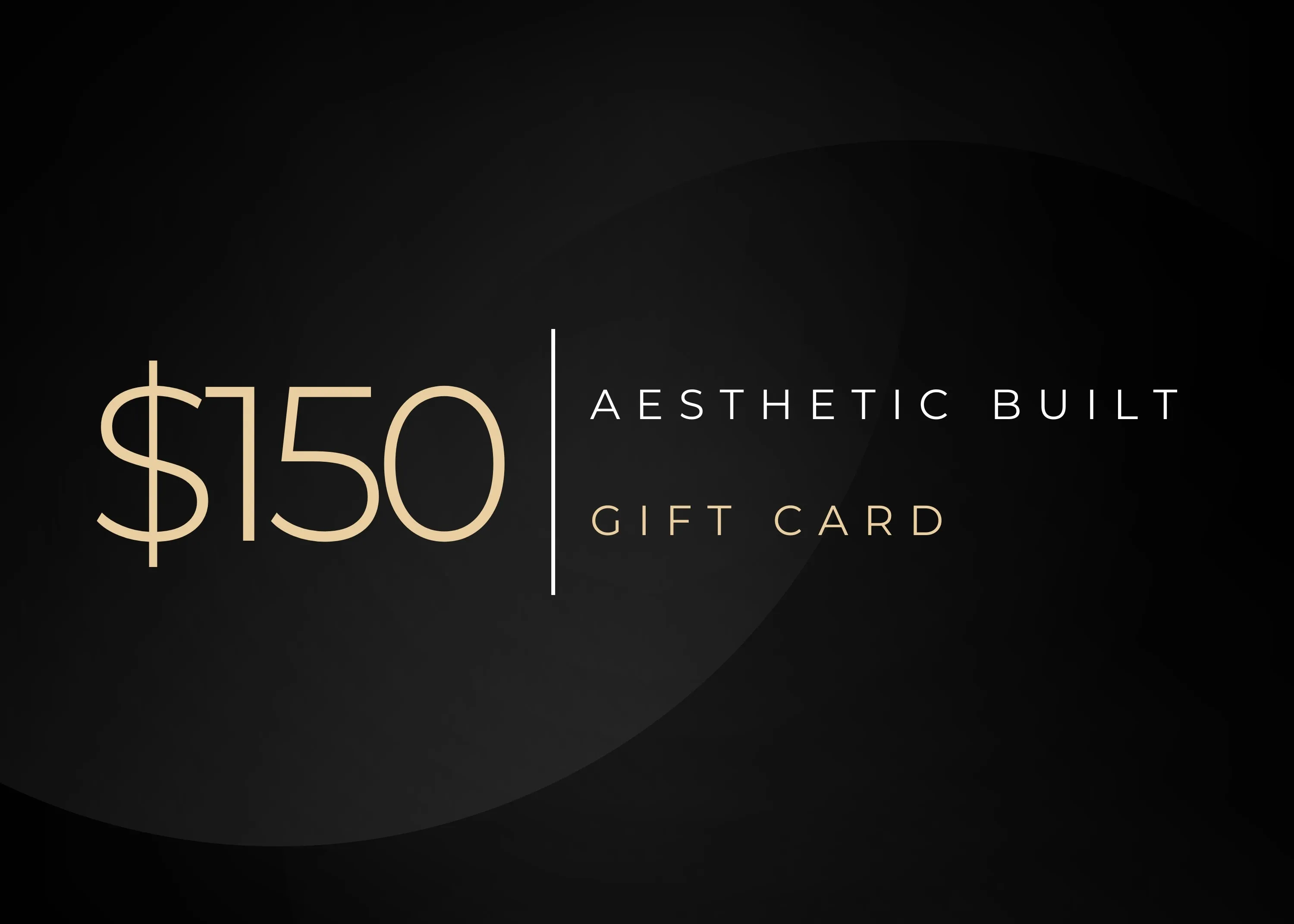 Aesthetic Built Gift Card