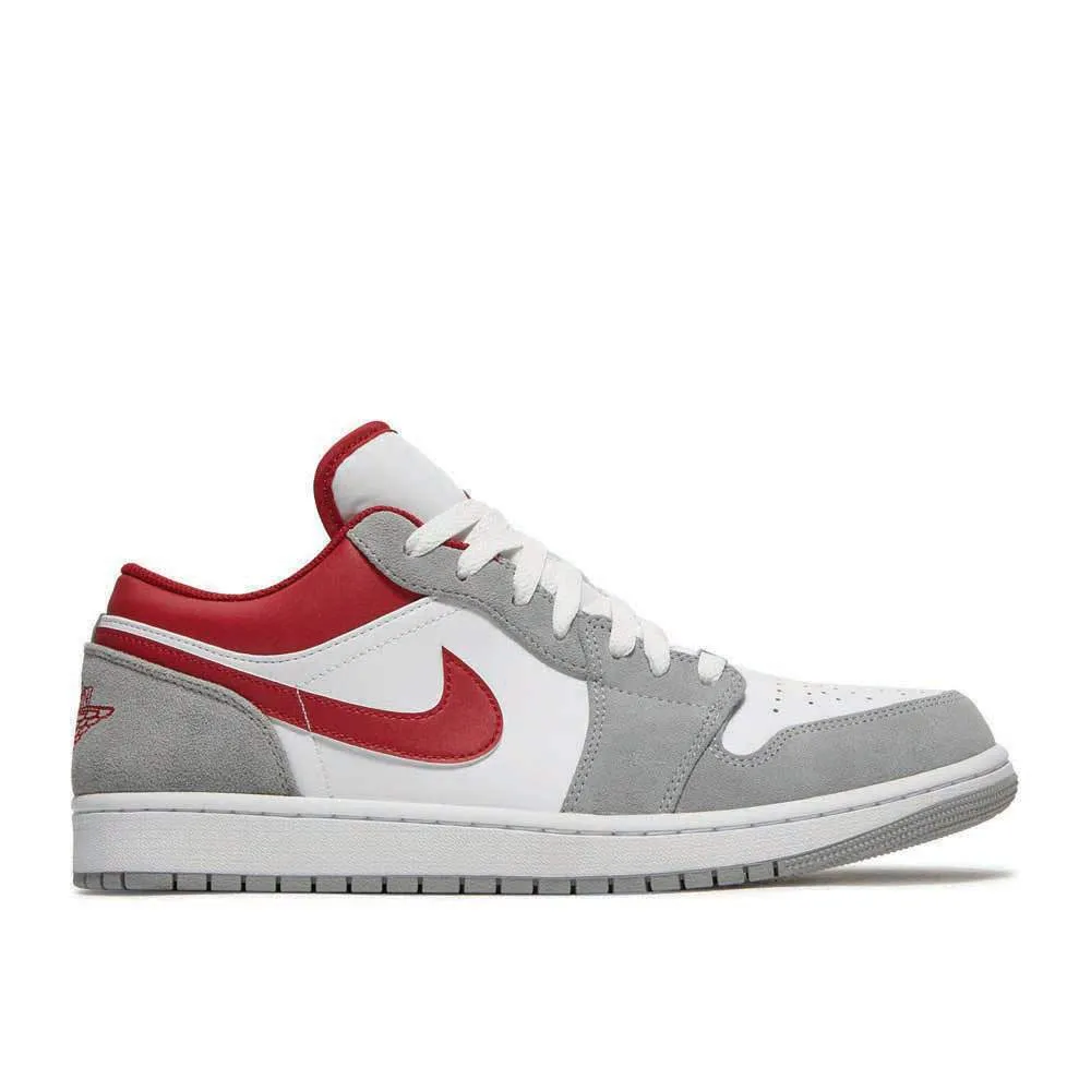 Air Jordan 1 Low SE ‘Light Smoke Grey Gym Red’ Revered Footwear