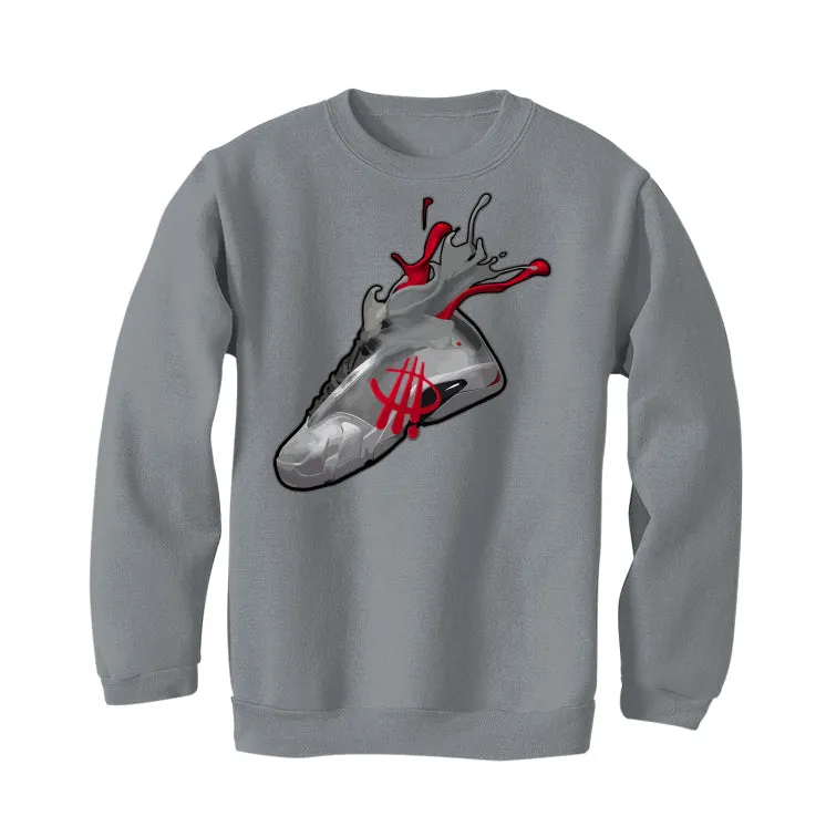 Air Jordan 14 Low “Metallic Silver” | ILLCURRENCY Grey T-Shirt (SPLASH)