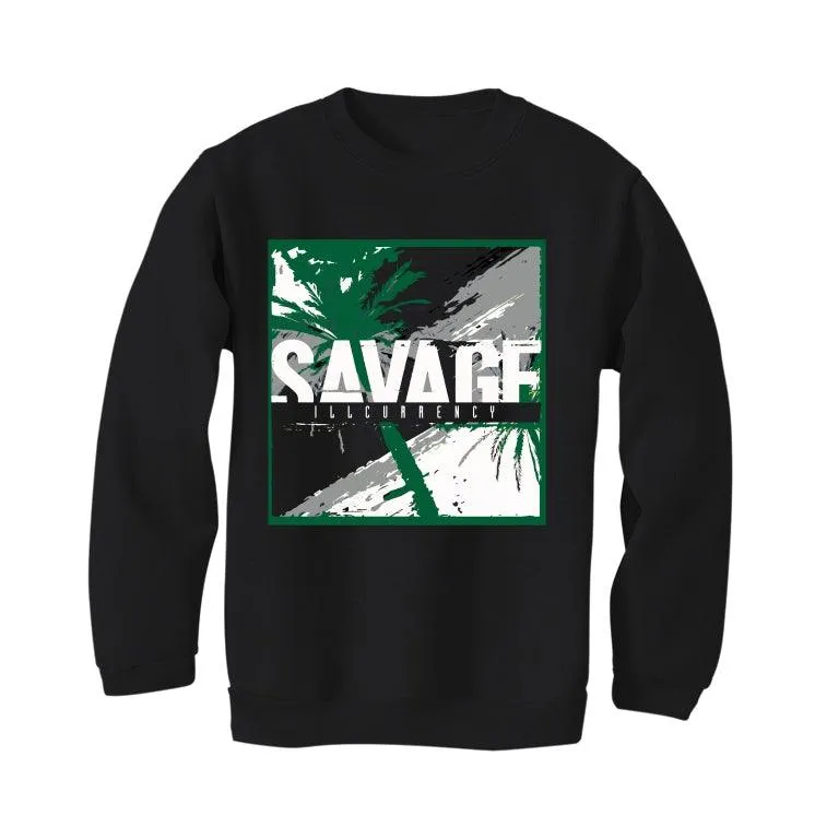 Air Jordan 3 “Pine Green” Black T-Shirt (SAVAGE)