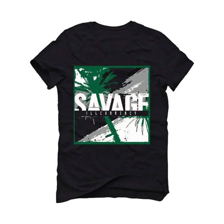 Air Jordan 3 “Pine Green” Black T-Shirt (SAVAGE)