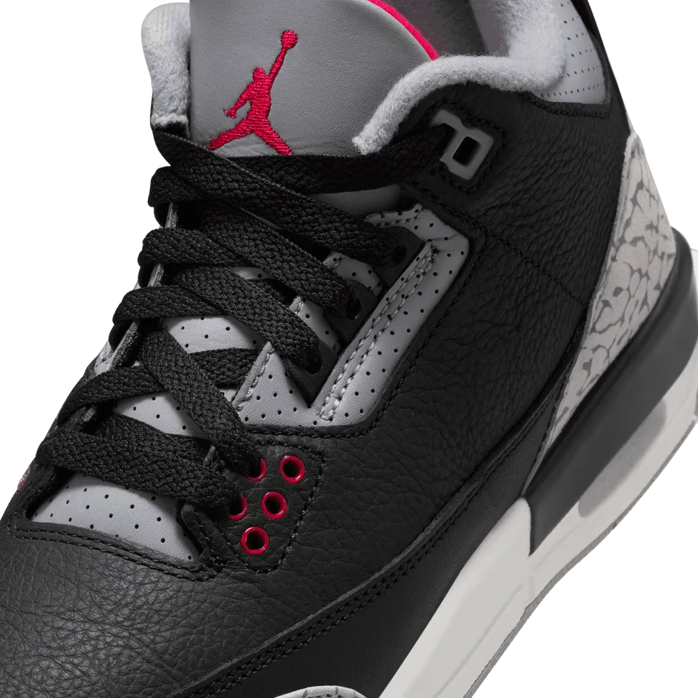 Air Jordan 3 Retro OG GS 'Black Cement'