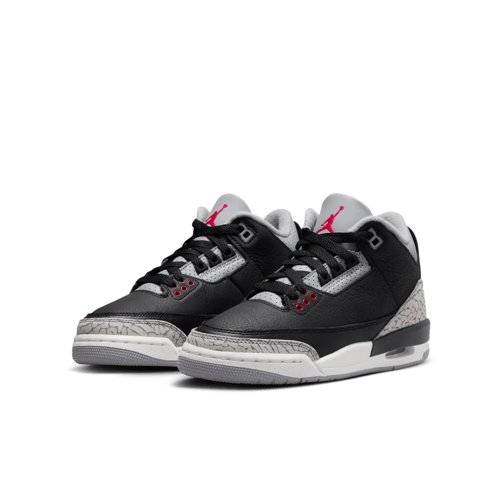 Air Jordan 3 Retro OG GS 'Black Cement'