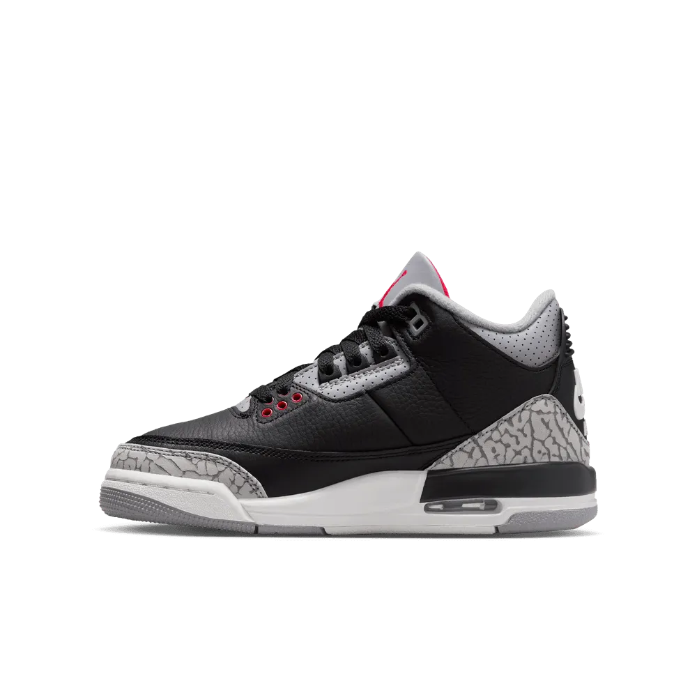 Air Jordan 3 Retro OG GS 'Black Cement'