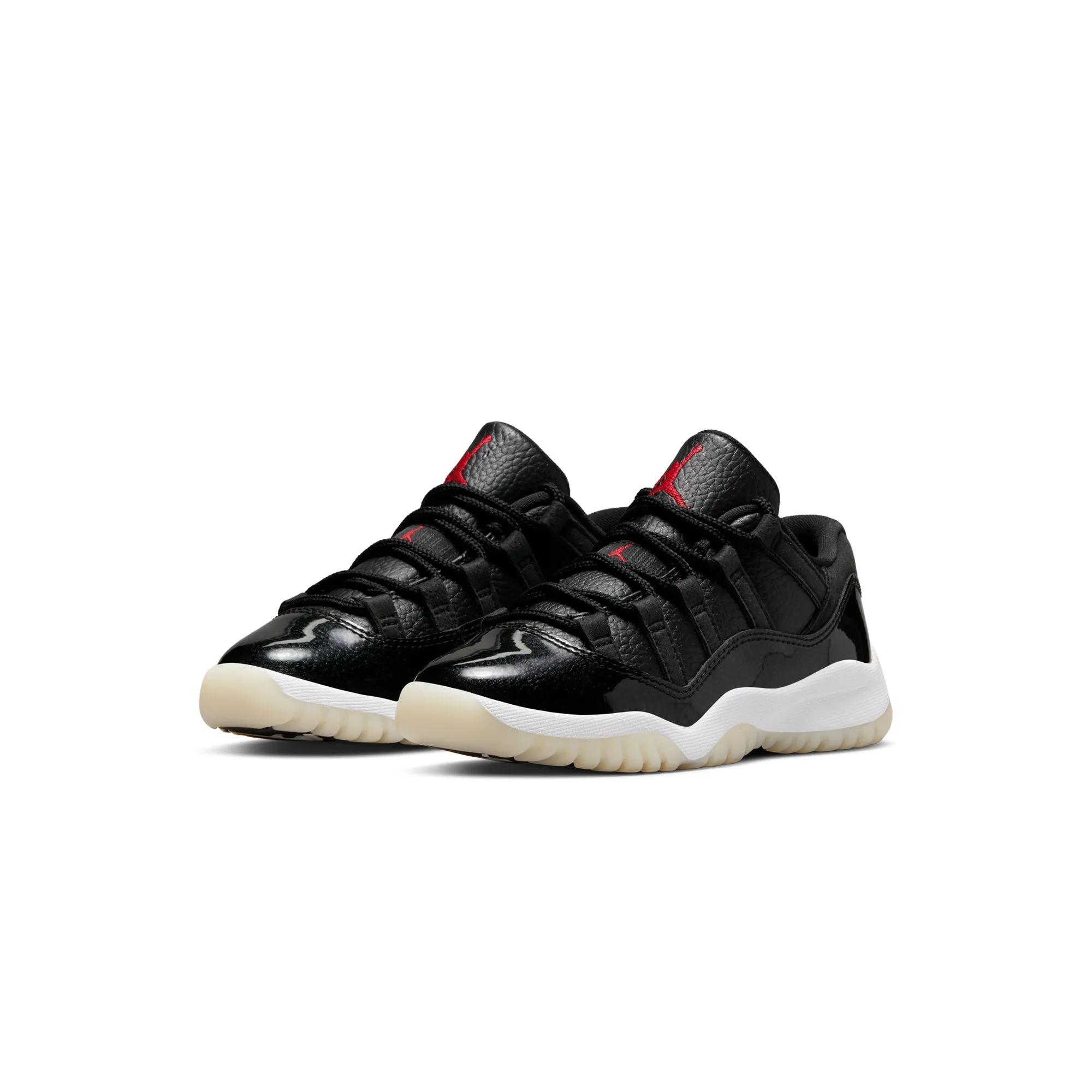 Air Jordan Little Kids 11 Retro Low Shoes Black/Gym Red