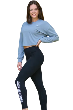 Allure Powder Blue Long Sleeve Pullover