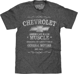 American Made Muscle Chevrolet T-Shirt