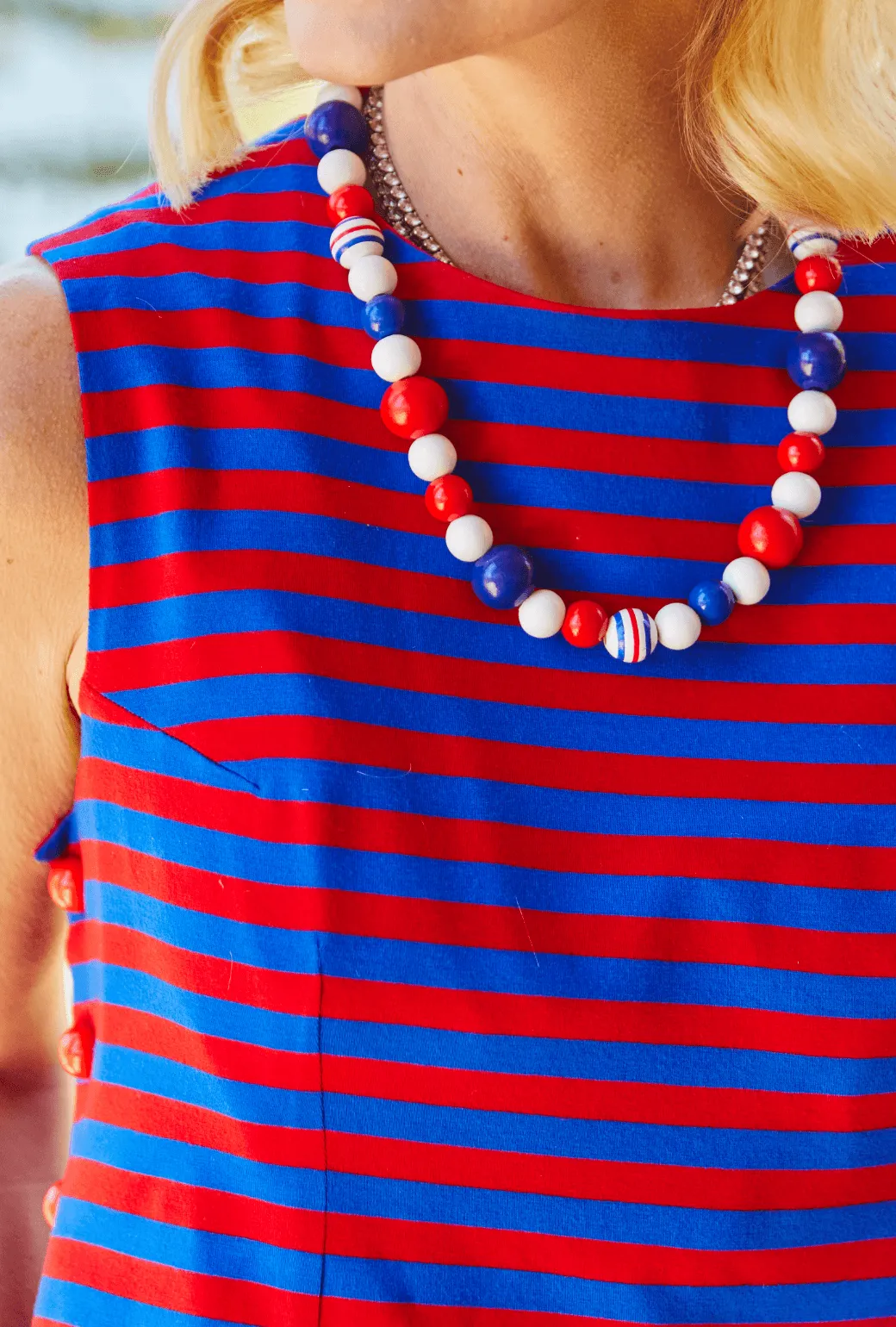 Americana Bead Necklace - RWD