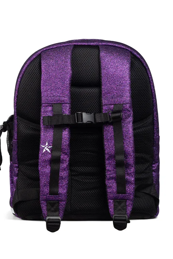 Amethyst Rebel Dream Bag Plus with White Zipper