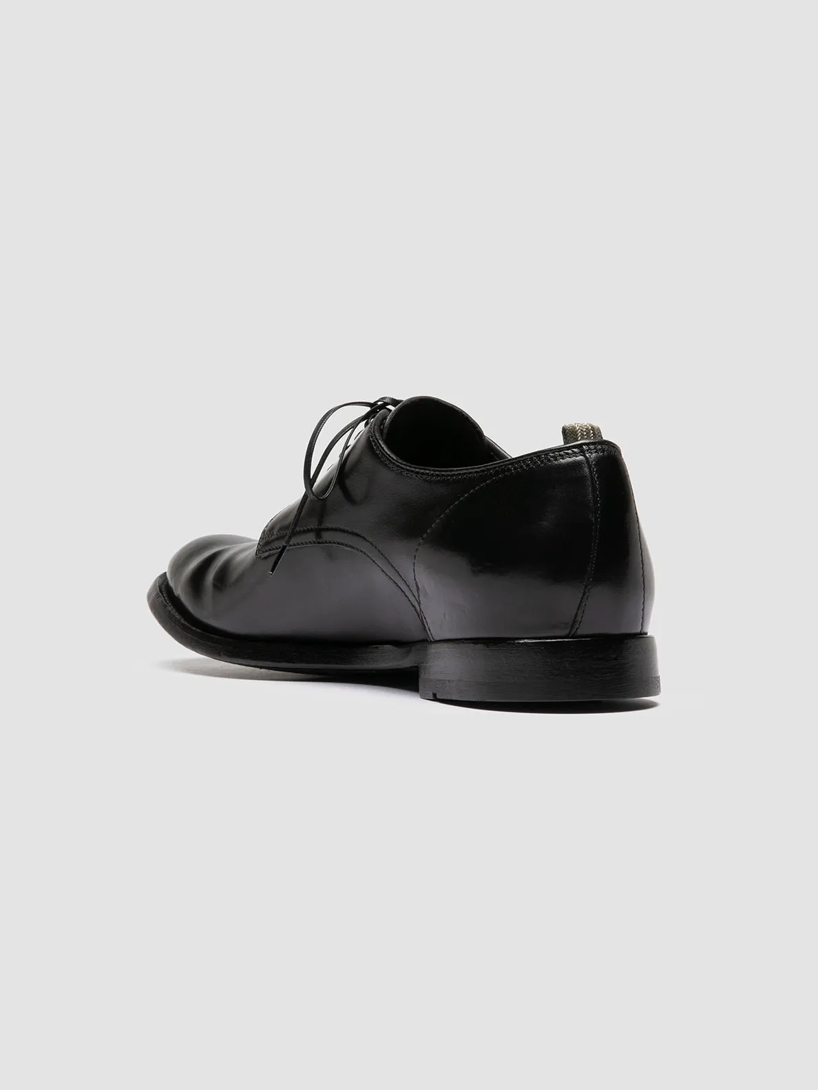 ANATOMIA 060 - Black Leather Derby Shoes