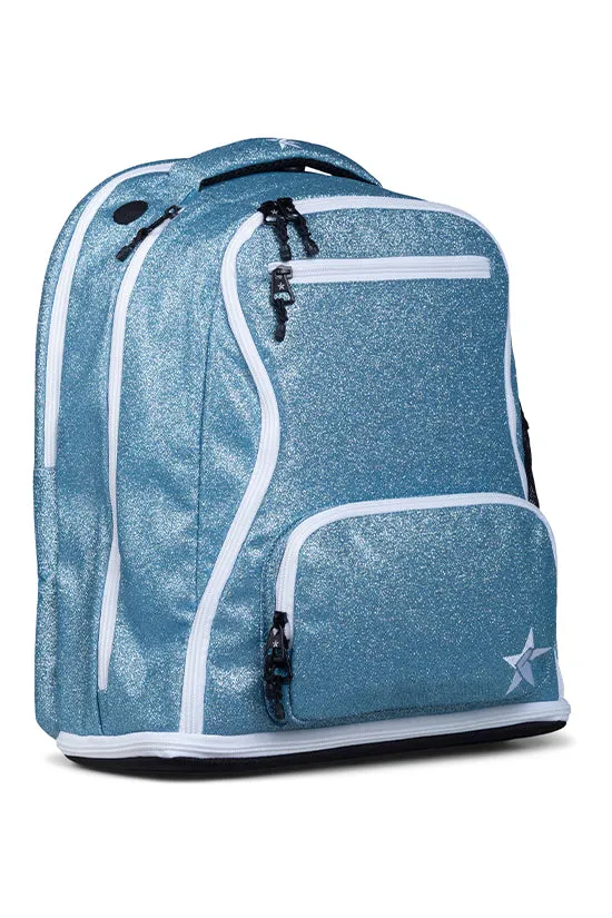 Arctic Blue Rebel Dream Bag Plus with White Zipper