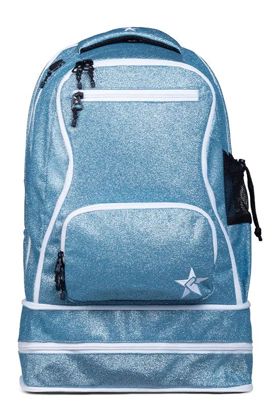 Arctic Blue Rebel Dream Bag Plus with White Zipper