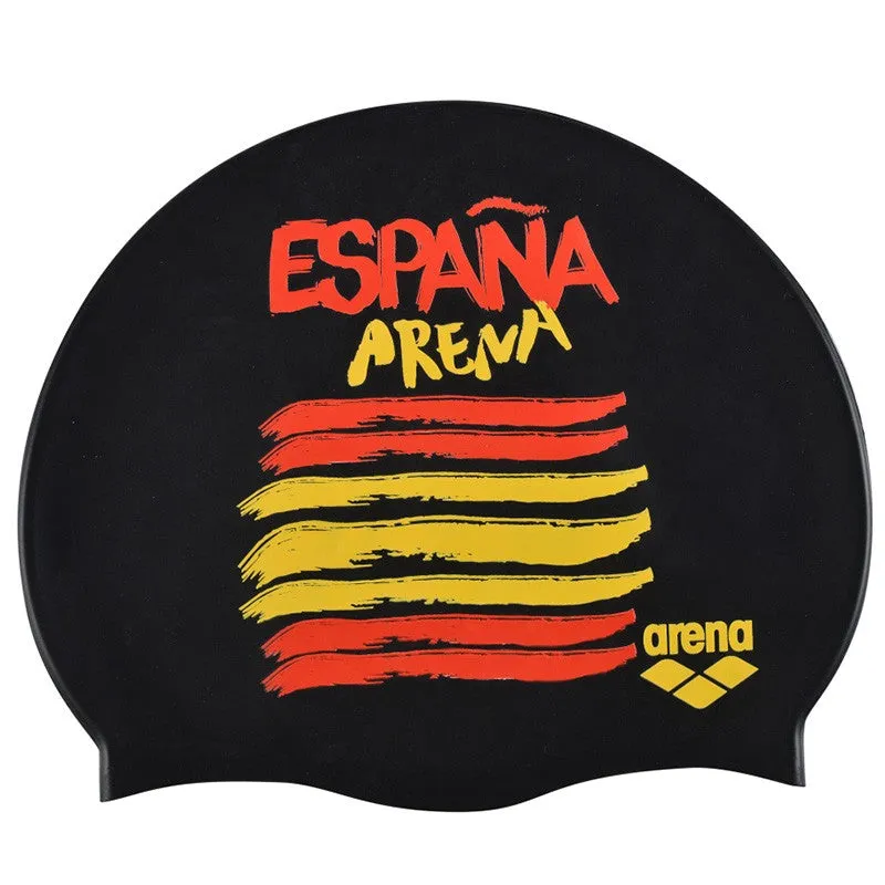 arena Flags Silicone Swim Cap