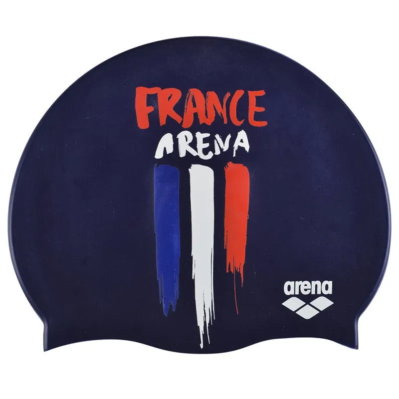 arena Flags Silicone Swim Cap