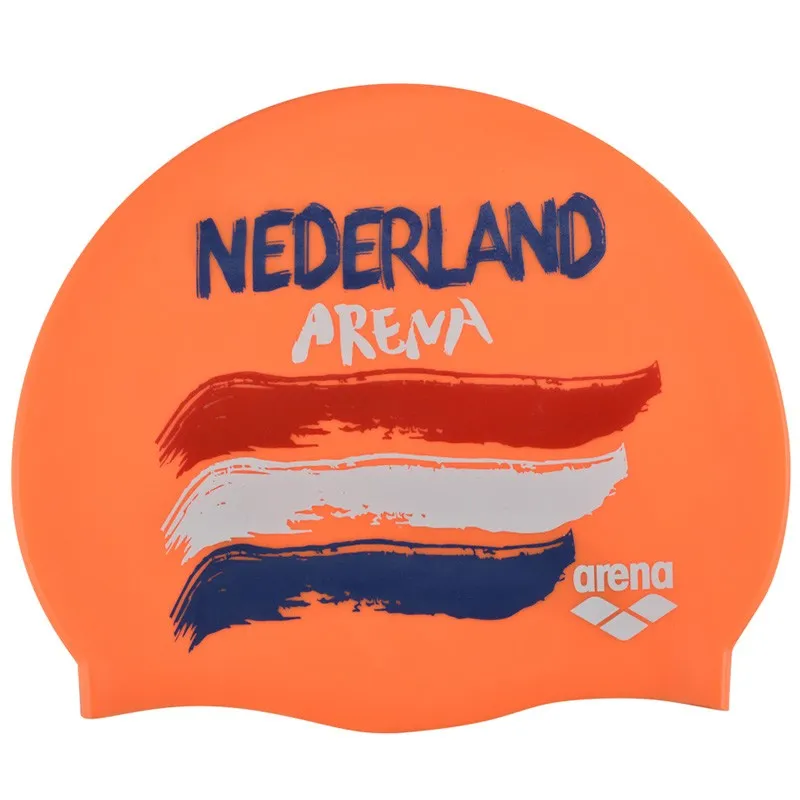 arena Flags Silicone Swim Cap