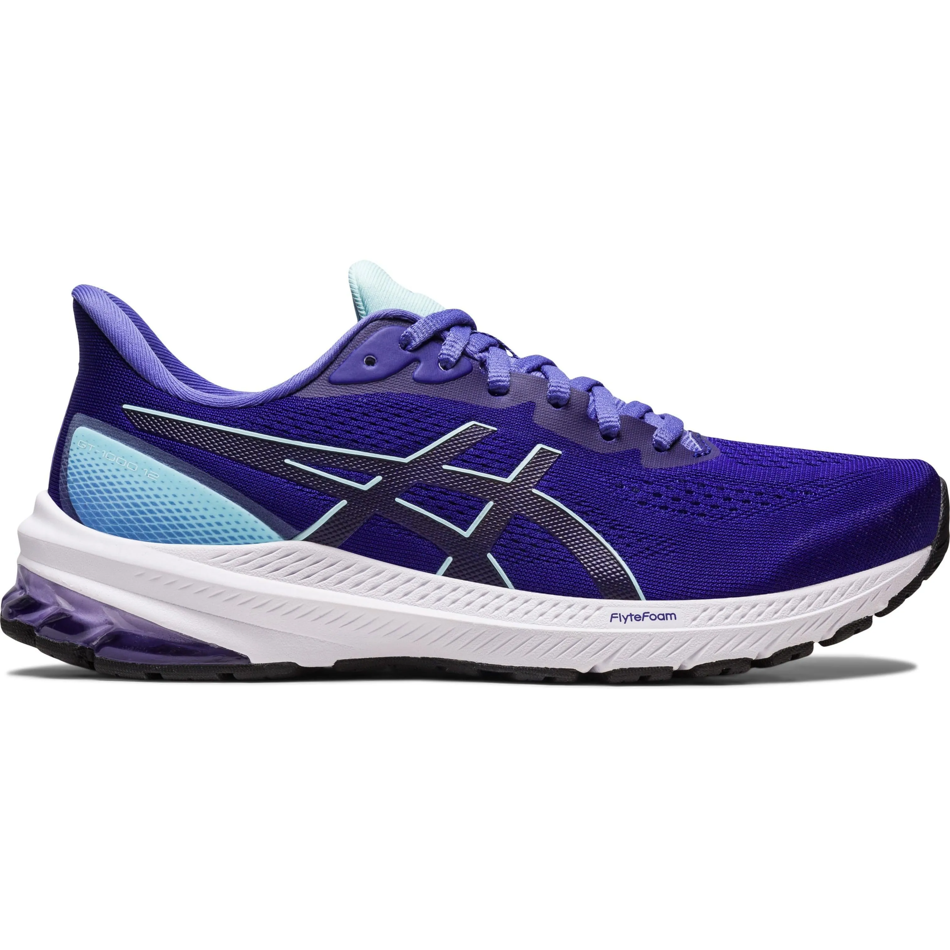 Asics GT 1000 12 Womens Running Shoes - Blue