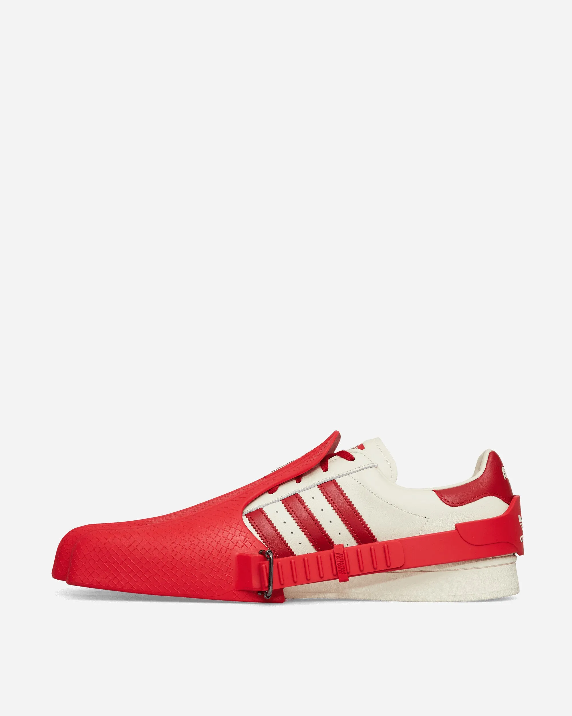 Avavav Superfinger Superstar Sneakers Better Scarlet / Cream White