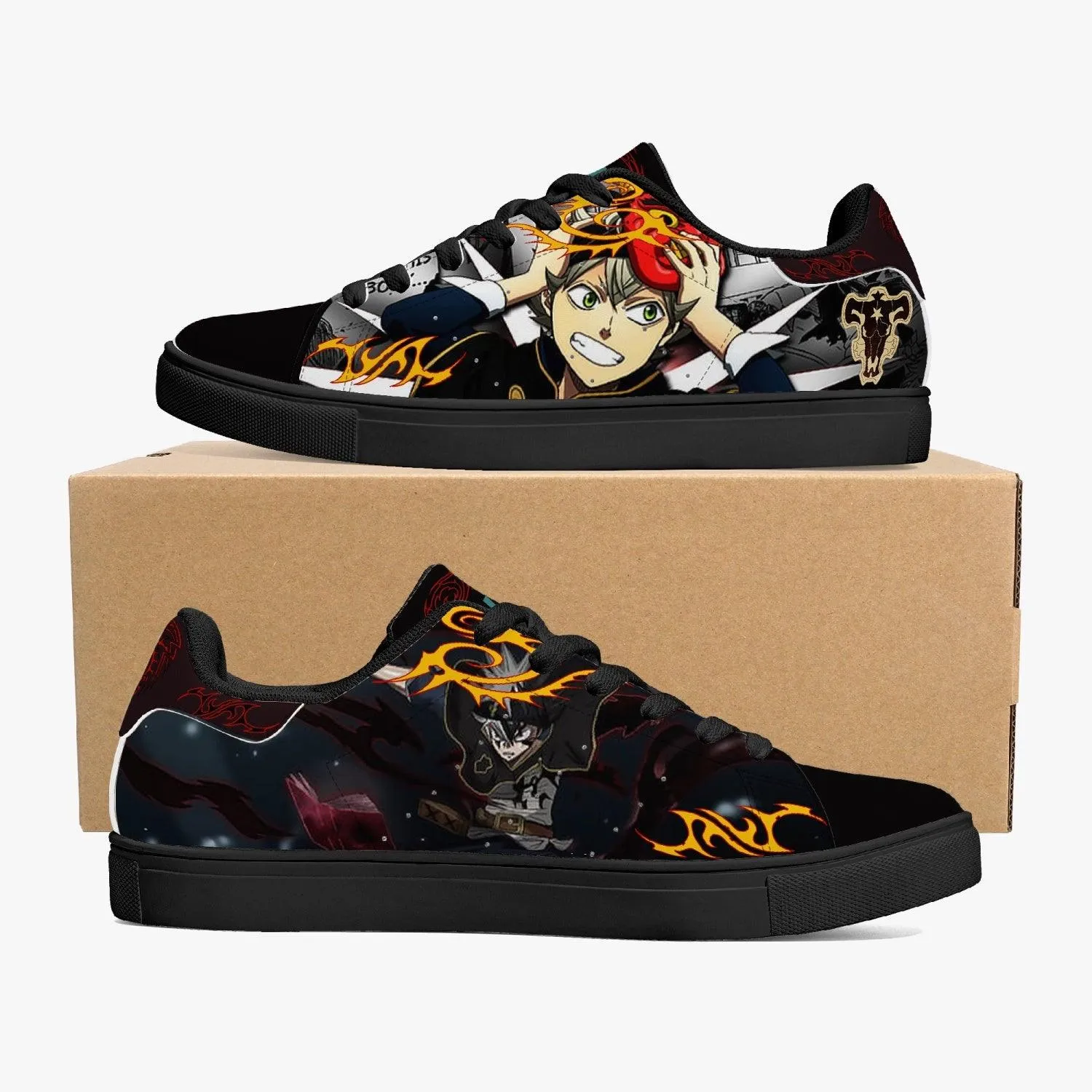 Black Clover Asta Skate Anime Shoes