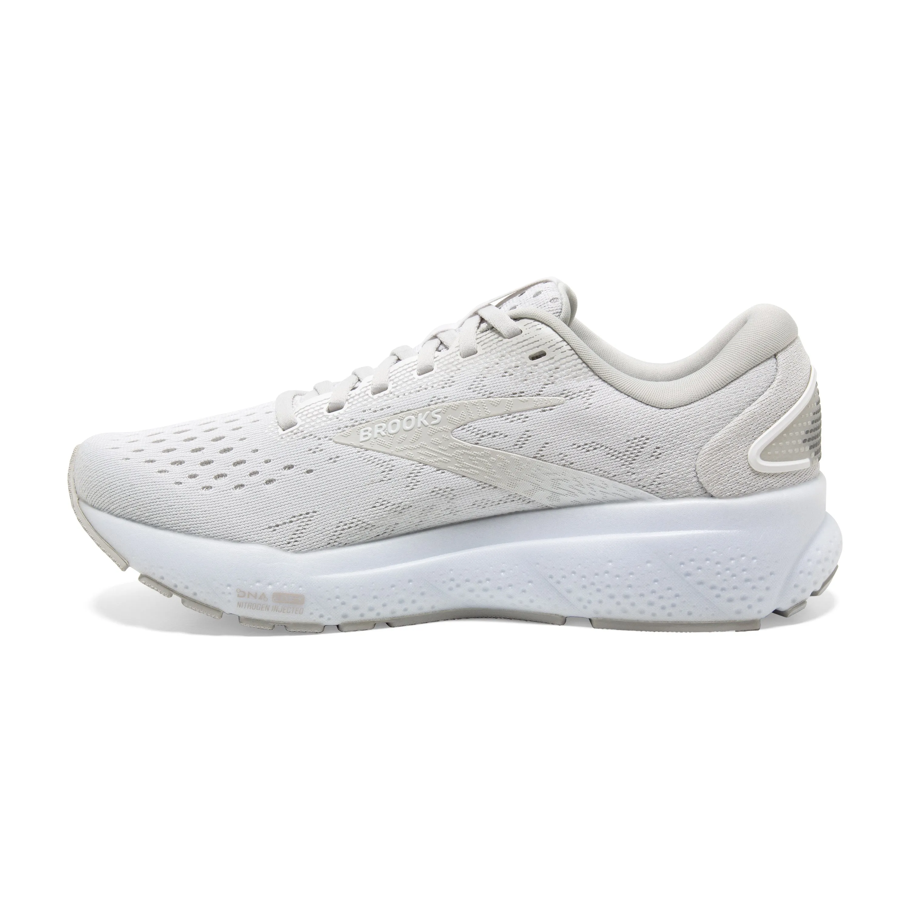 'Brooks' Women's Ghost 16 - White / White / Grey