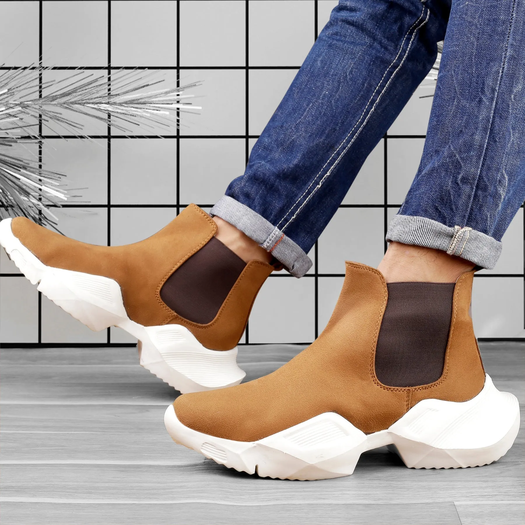 Bxxy's Outdoor Chelsea Boots for Men