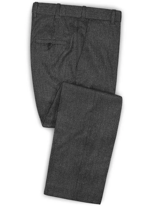 Caccioppoli Dapper Dandy Dino Gray Wool Pants