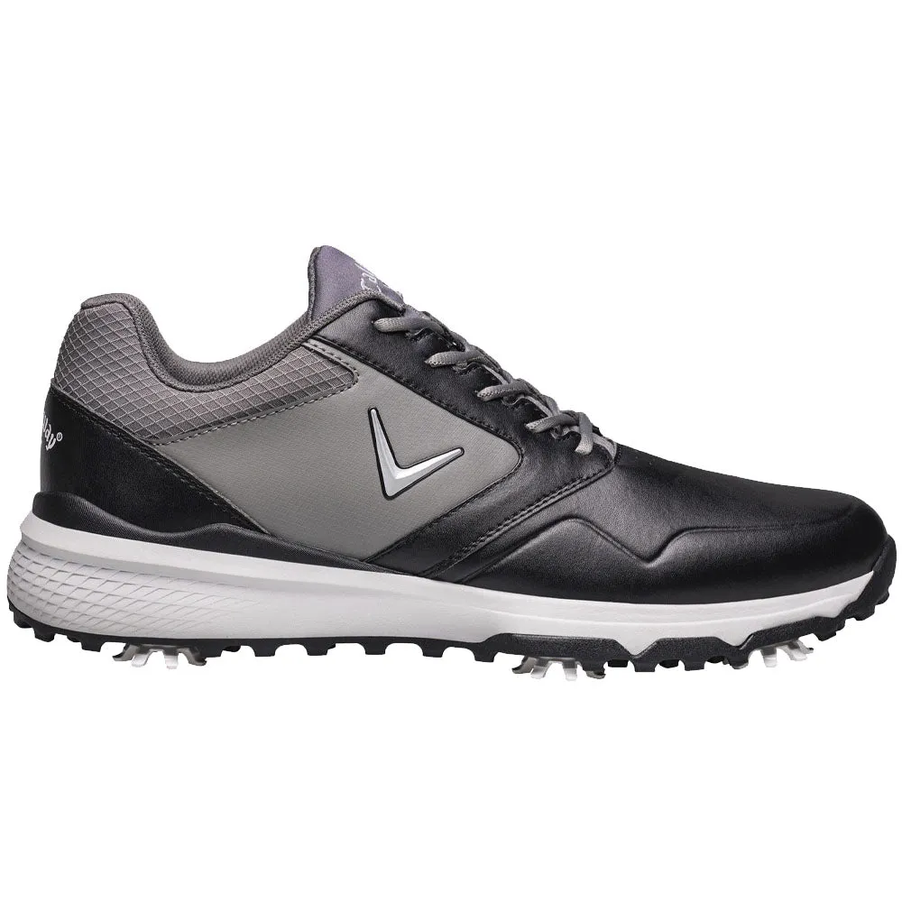 Callaway Chev LS Spiked Waterproof Shoes - Black/Grey