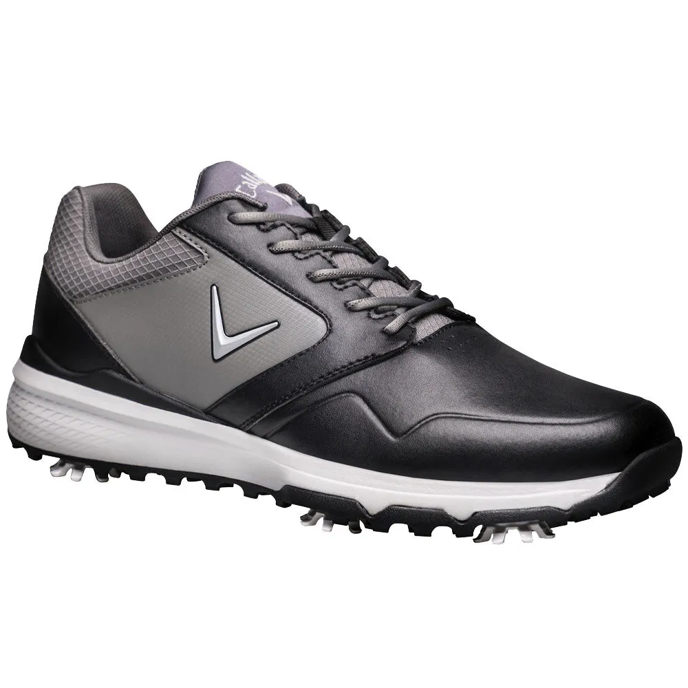 Callaway Chev LS Spiked Waterproof Shoes - Black/Grey