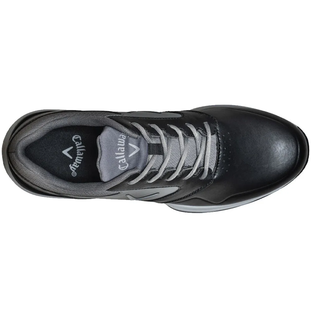 Callaway Chev LS Spiked Waterproof Shoes - Black/Grey