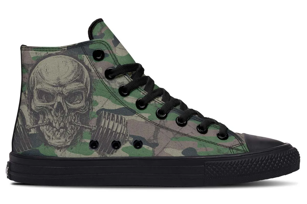 Camo Skull And Weights