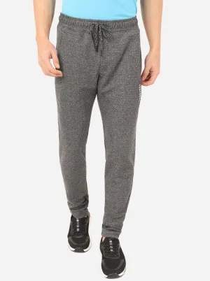 Charcoal Grey Solid Slim Fit Track Pant | JadeBlue