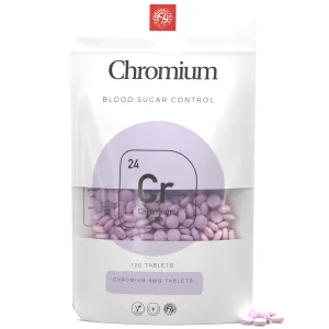 Chromium Tablets 8mg Vegan Tablets