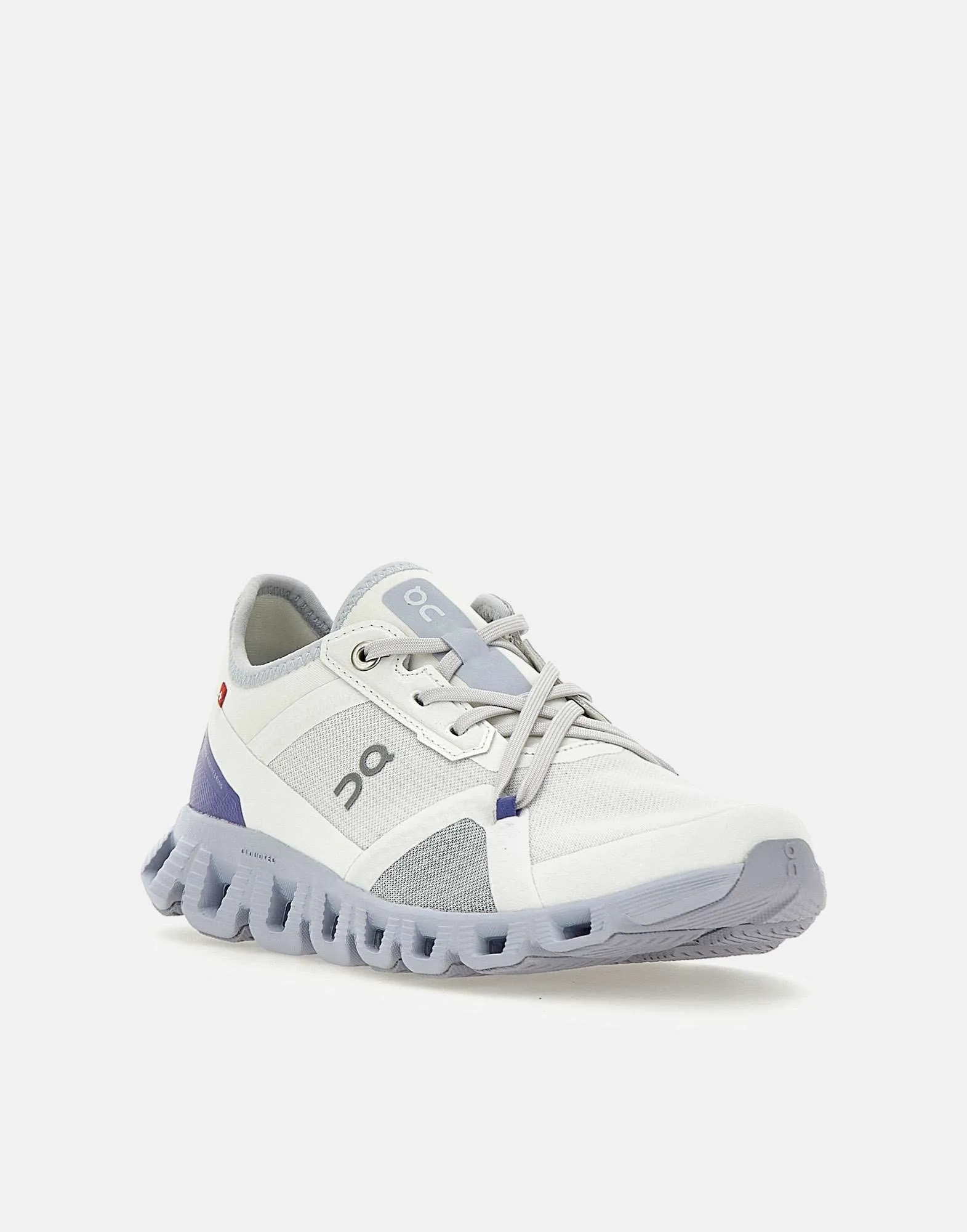 Cloud x3ad Women's White and Lilac Sneakers