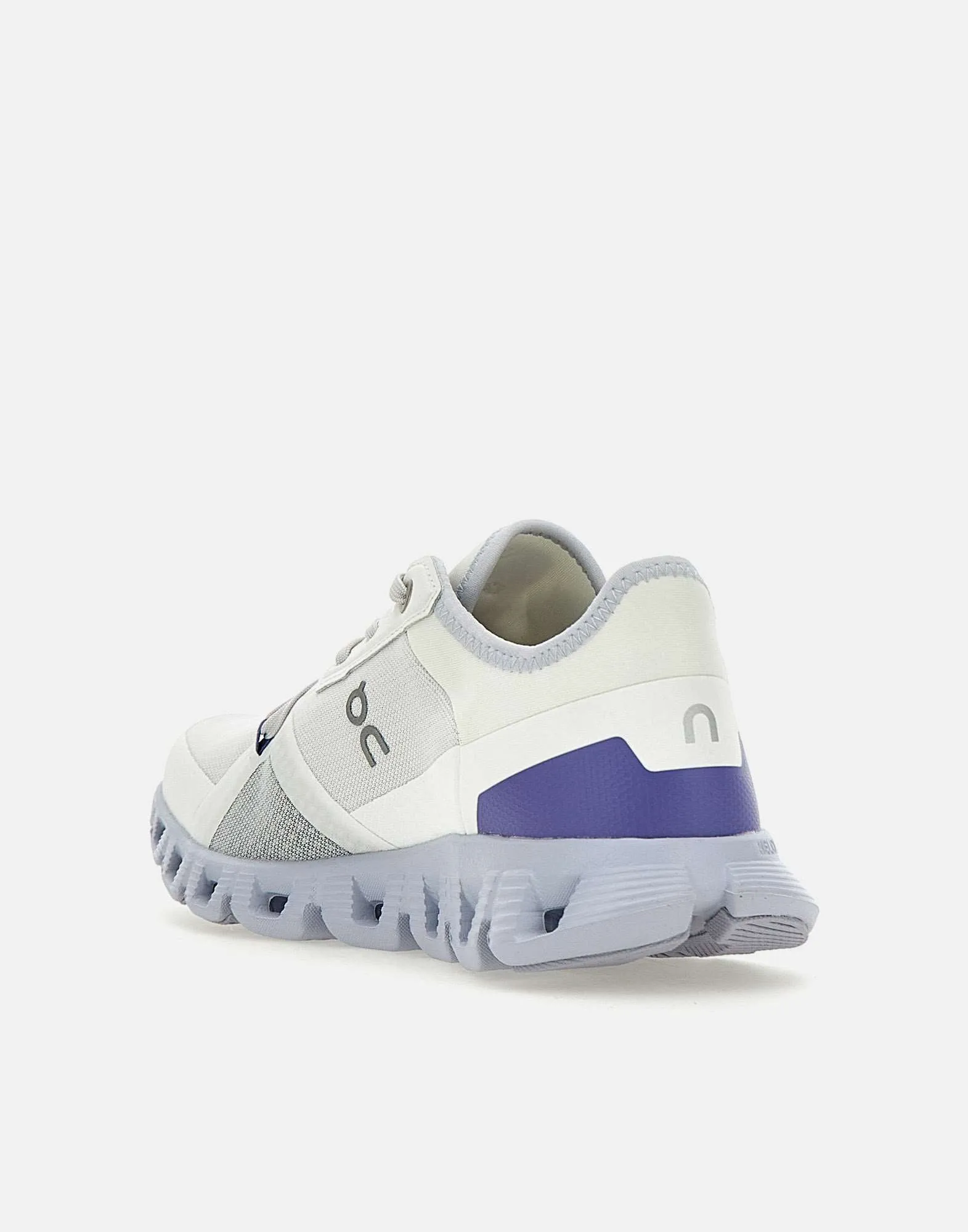 Cloud x3ad Women's White and Lilac Sneakers