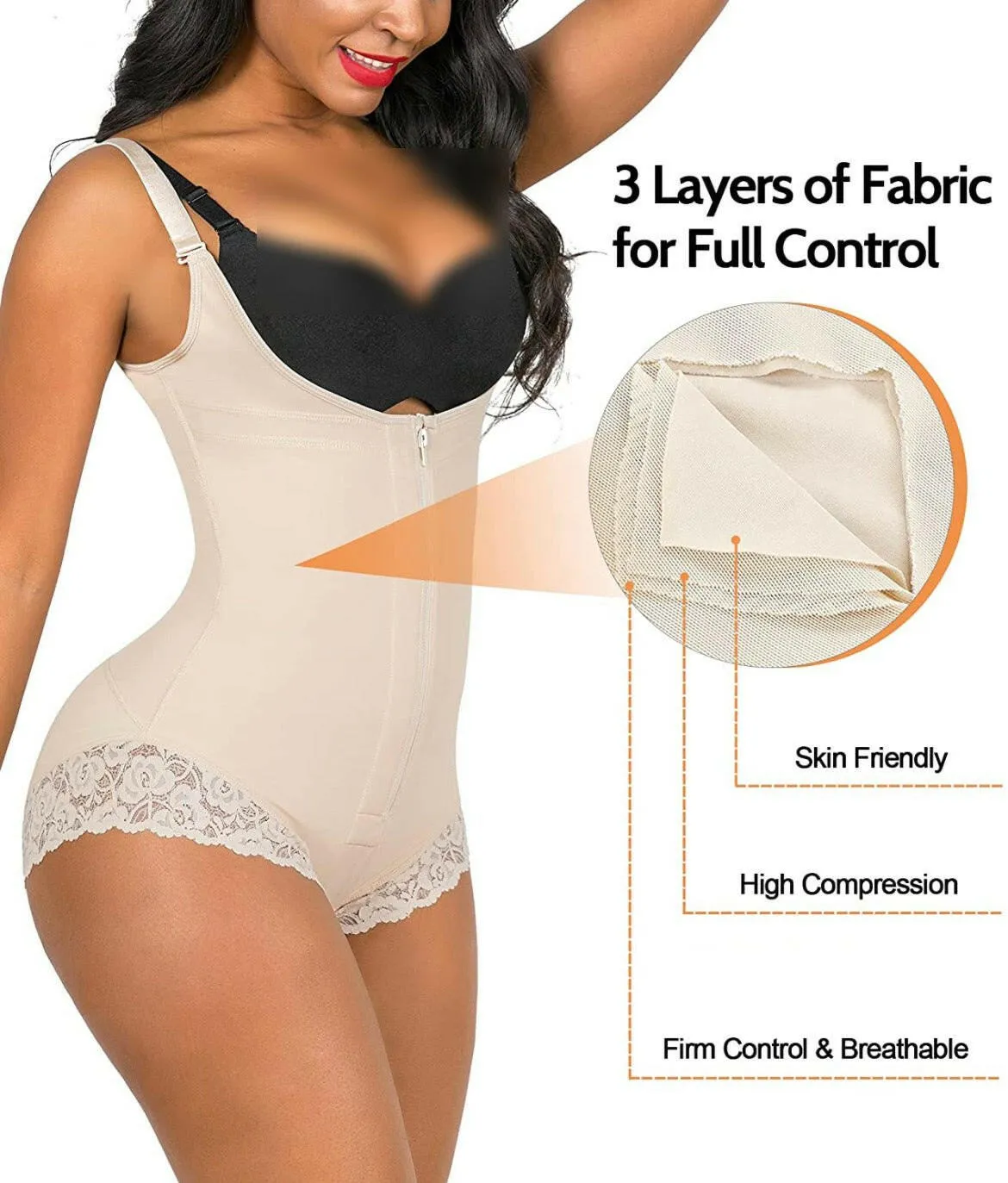 Colombian Body Shaper X for Women Tummy Control