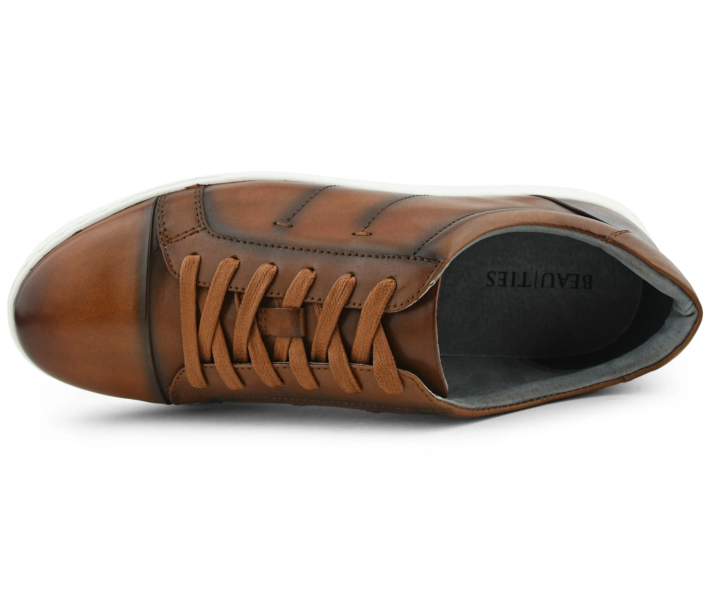 Cowboy Brown Leather Sneaker