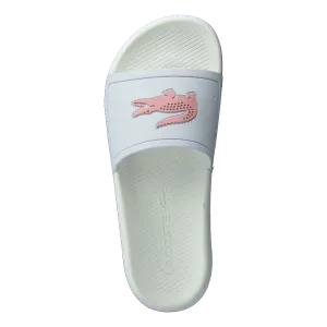 Croco Slide 119 3 Cfa Wht/lt Pnk