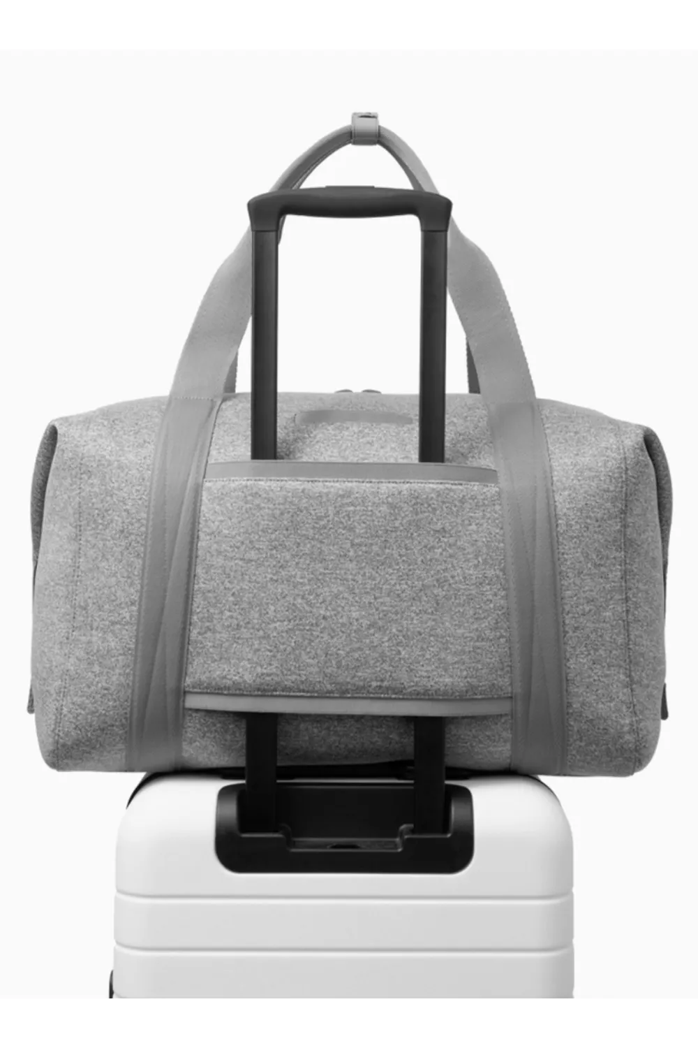 Dagne Dover Landon Carryall Duffle Bag - Heather Grey