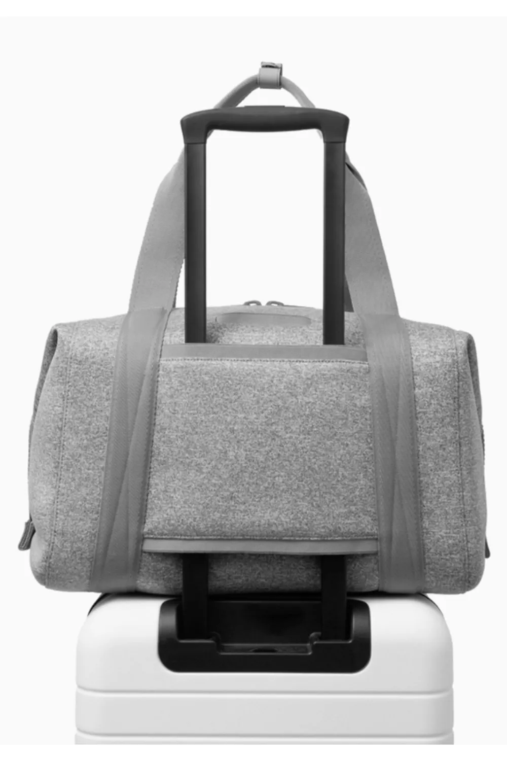 Dagne Dover Landon Carryall Duffle Bag - Heather Grey