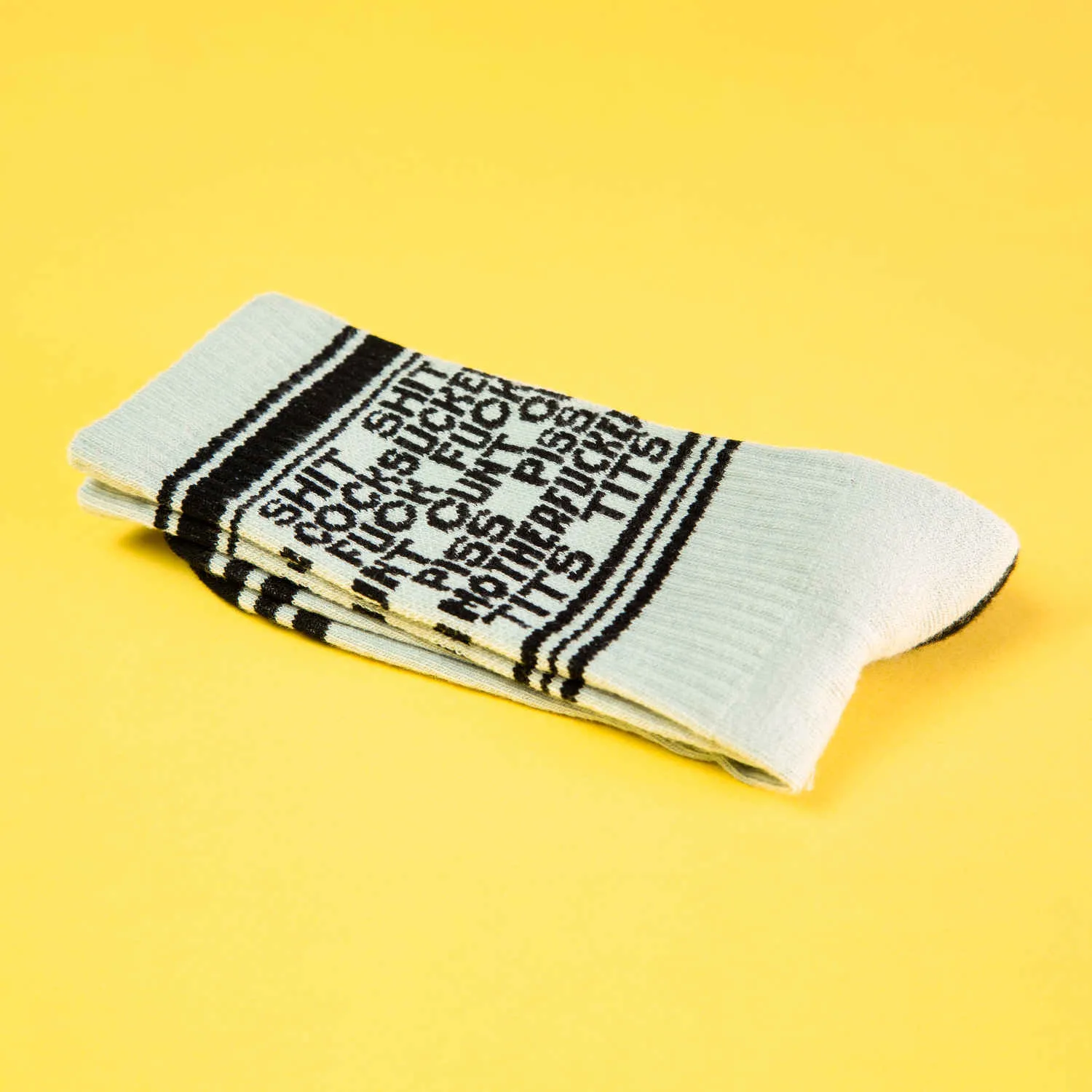 Dirty Words Crew Socks