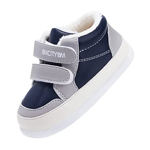 Double Velcro Winter Warm Non-Slip Sneakers First Walkers | BMCiTYBM